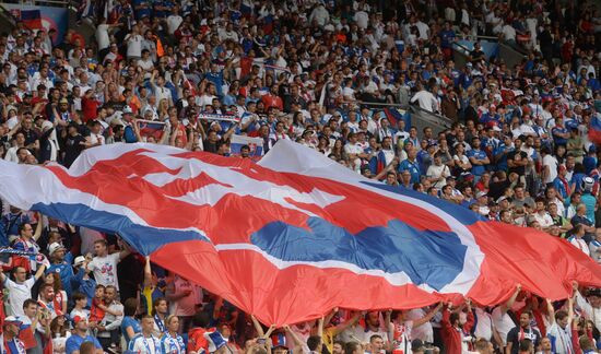 Football. UEFA Euro 2016. Slovakia vs. England