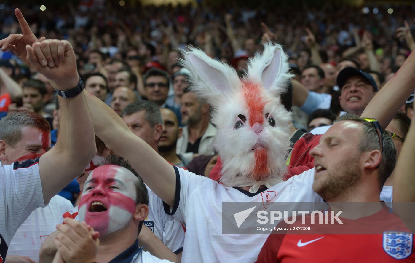 Football. UEFA Euro 2016. Slovakia vs. England