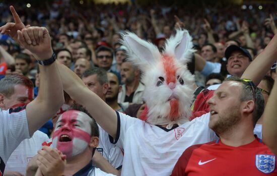 Football. UEFA Euro 2016. Slovakia vs. England