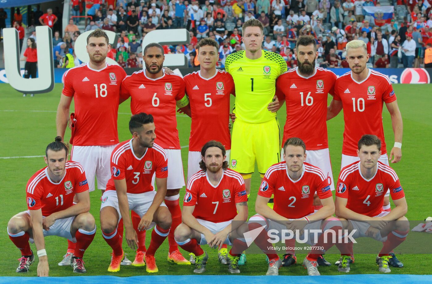 Football. UEFA Euro 2016. Russia vs. Wales