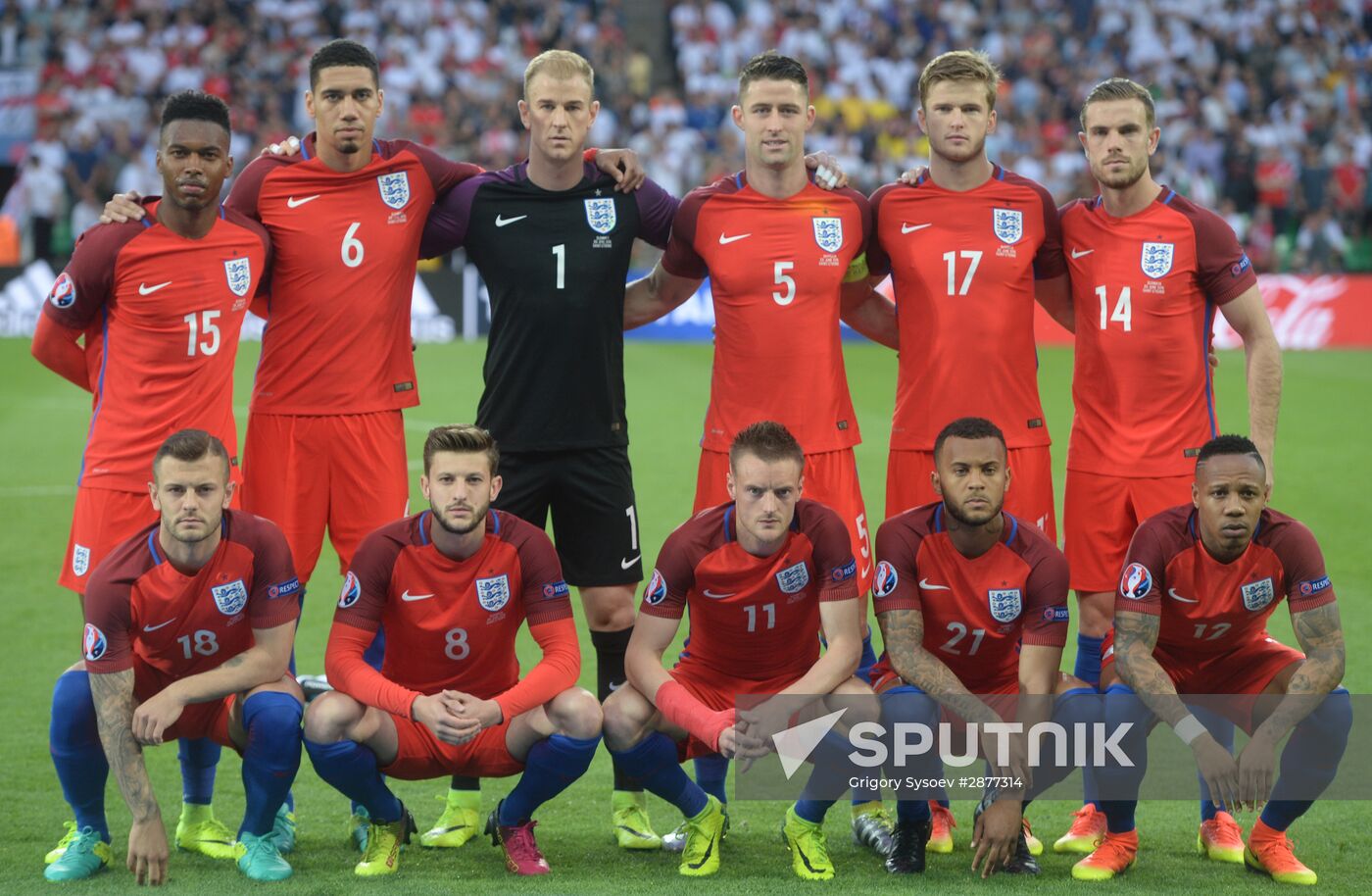 Football. UEFA Euro 2016. Slovakia vs. England