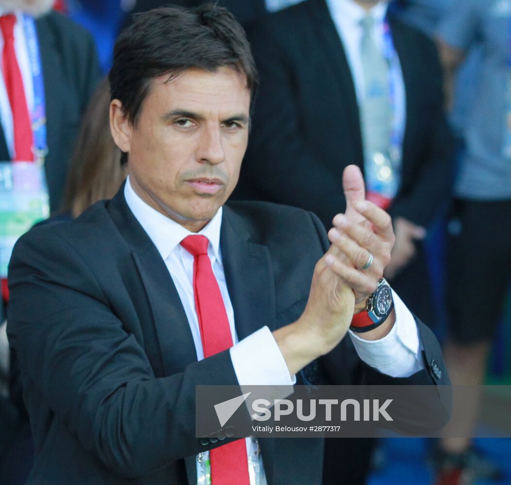 Football. UEFA Euro 2016. Russia vs. Wales