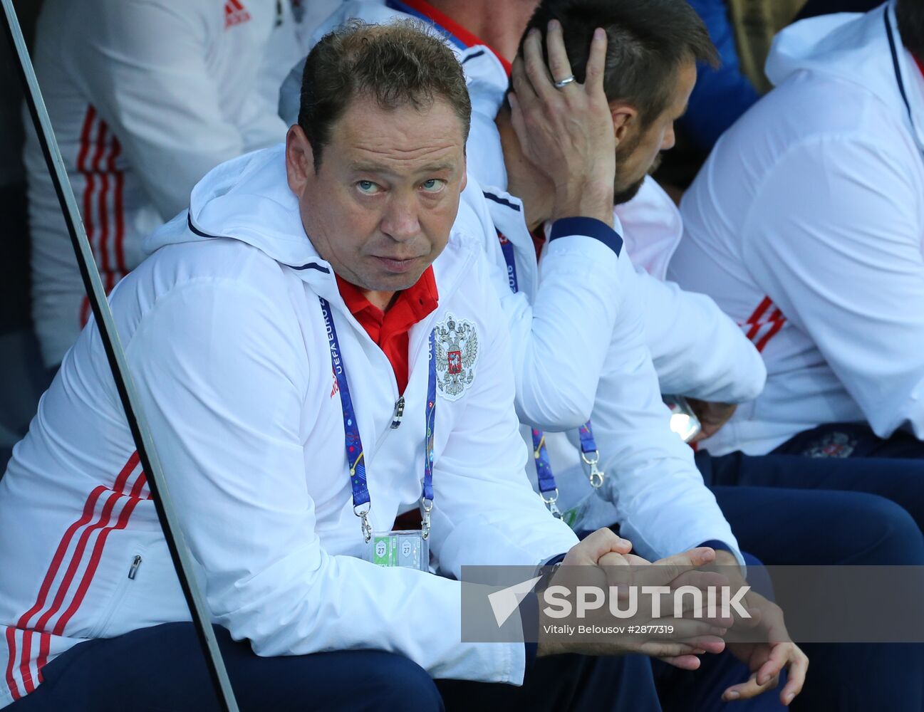 Football. UEFA Euro 2016. Russia vs. Wales