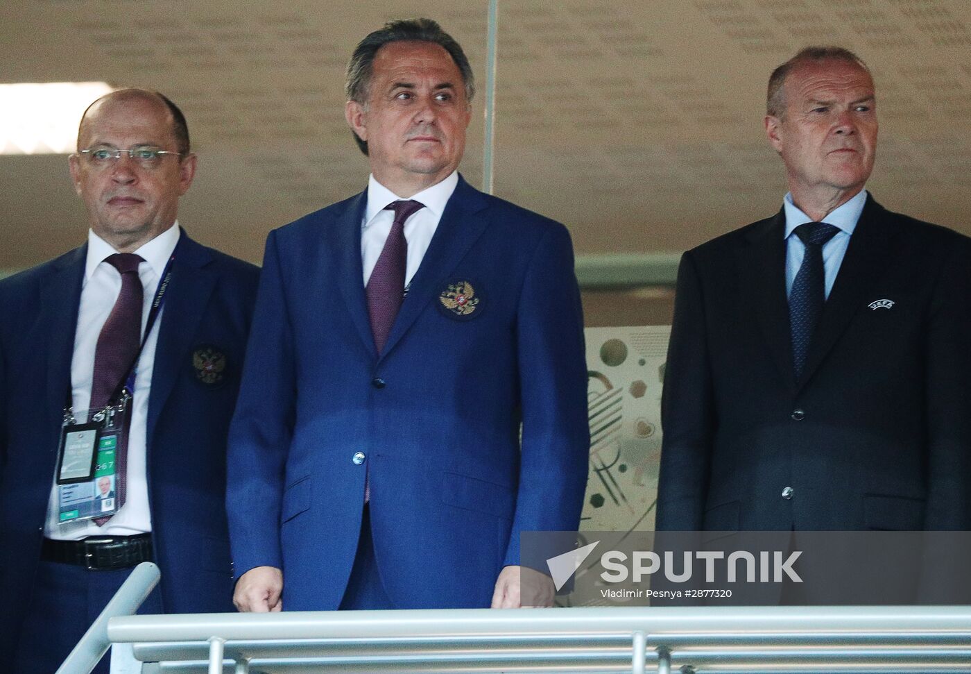 Football. UEFA Euro 2016. Russia vs. Wales