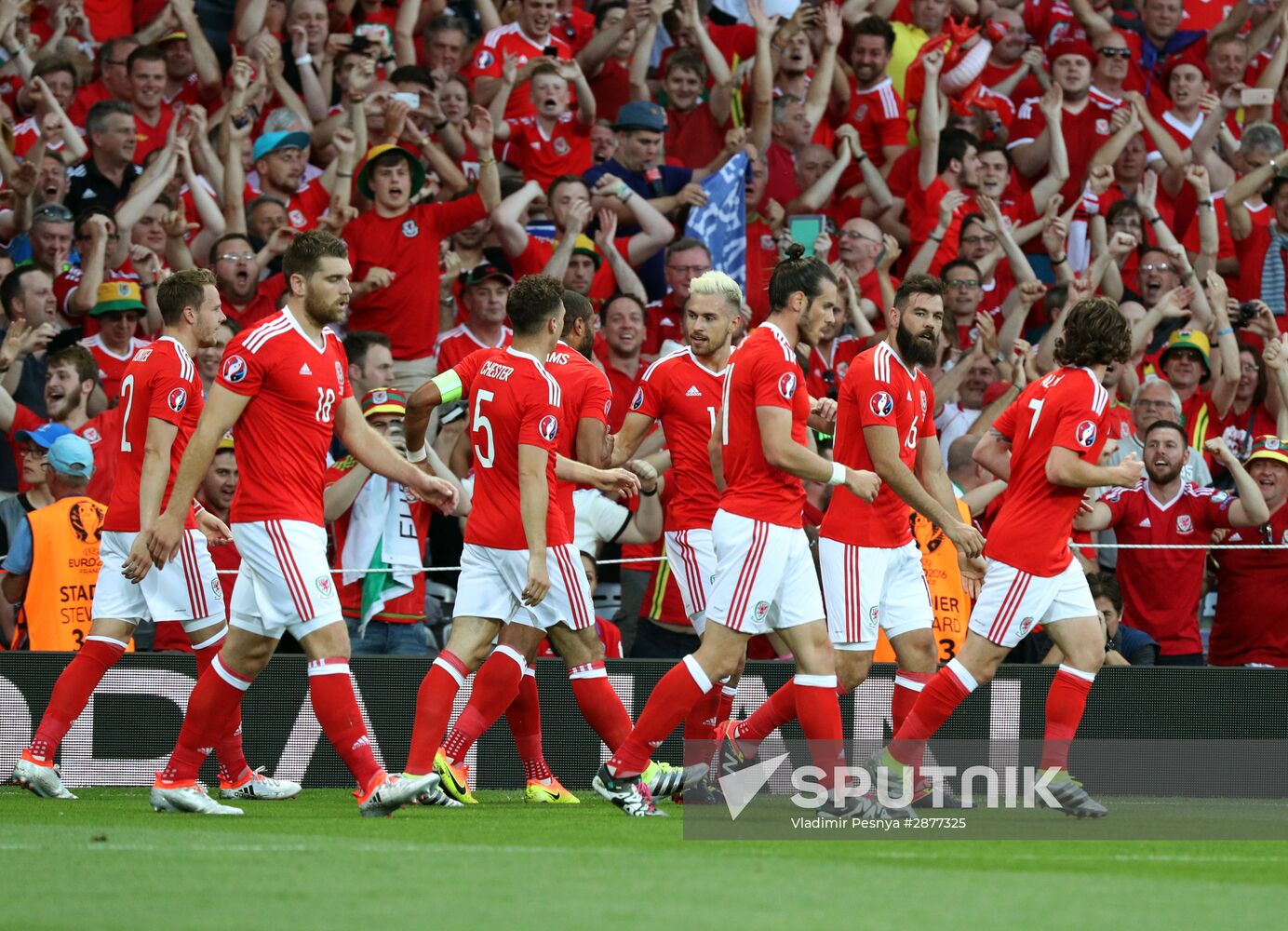 UEFA Euro 2016. Russia vs. Wales