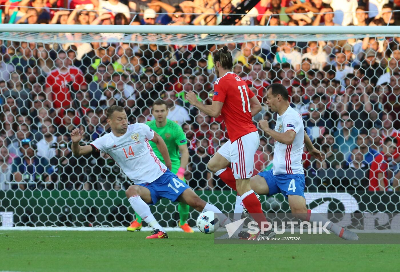 UEFA Euro 2016. Russia vs. Wales