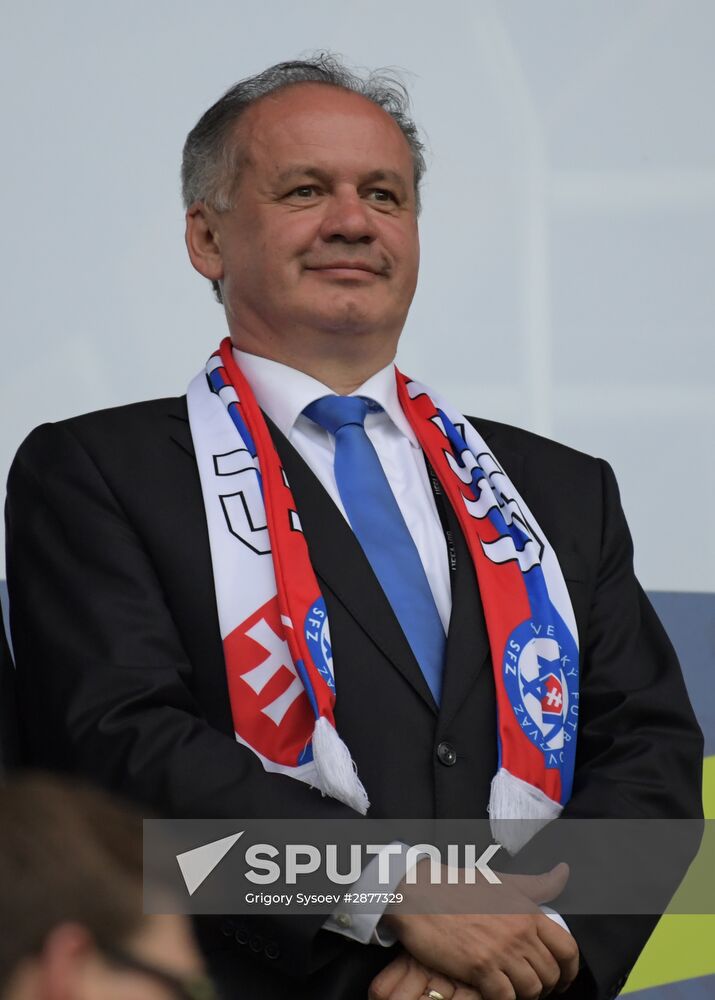 Football. UEFA Euro 2016. Slovakia vs. England