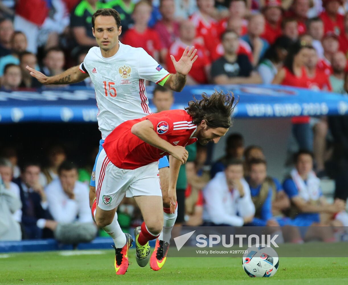 UEFA Euro 2016. Russia vs. Wales