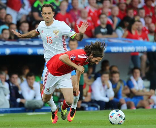 UEFA Euro 2016. Russia vs. Wales
