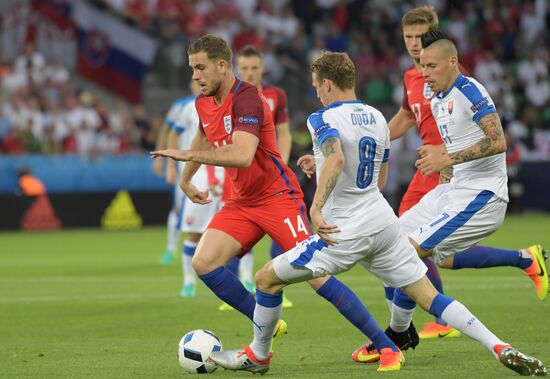 UEFA Euro 2016. Slovakia vs. England