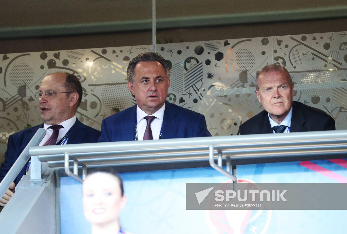 Football. UEFA Euro 2016. Russia vs. Wales