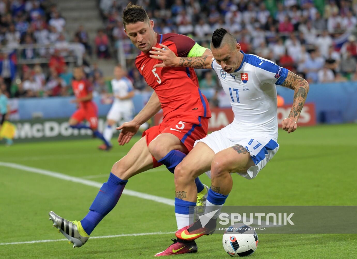 UEFA Euro 2016. Slovakia vs. England