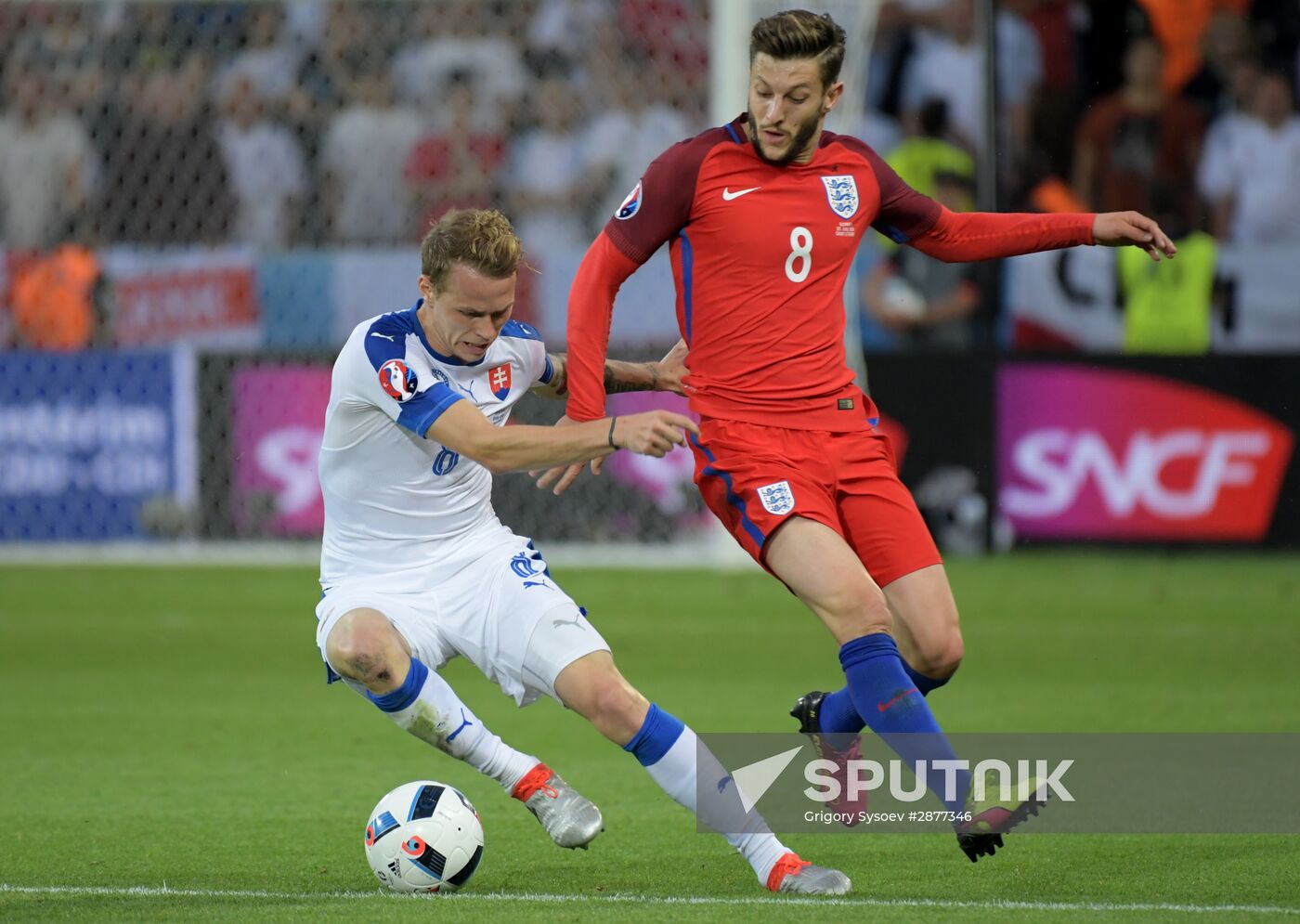 UEFA Euro 2016. Slovakia vs. England