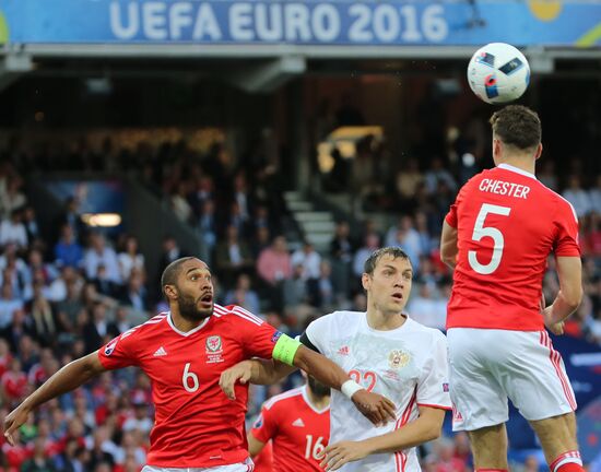UEFA Euro 2016. Russia vs. Wales