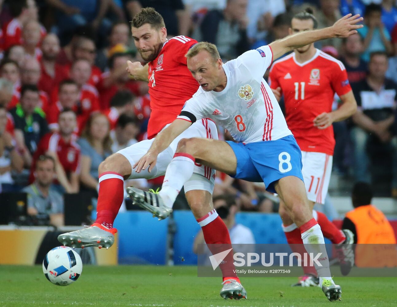 UEFA Euro 2016. Russia vs. Wales