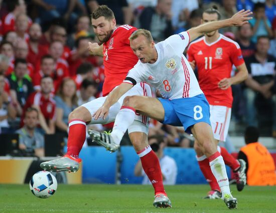 UEFA Euro 2016. Russia vs. Wales