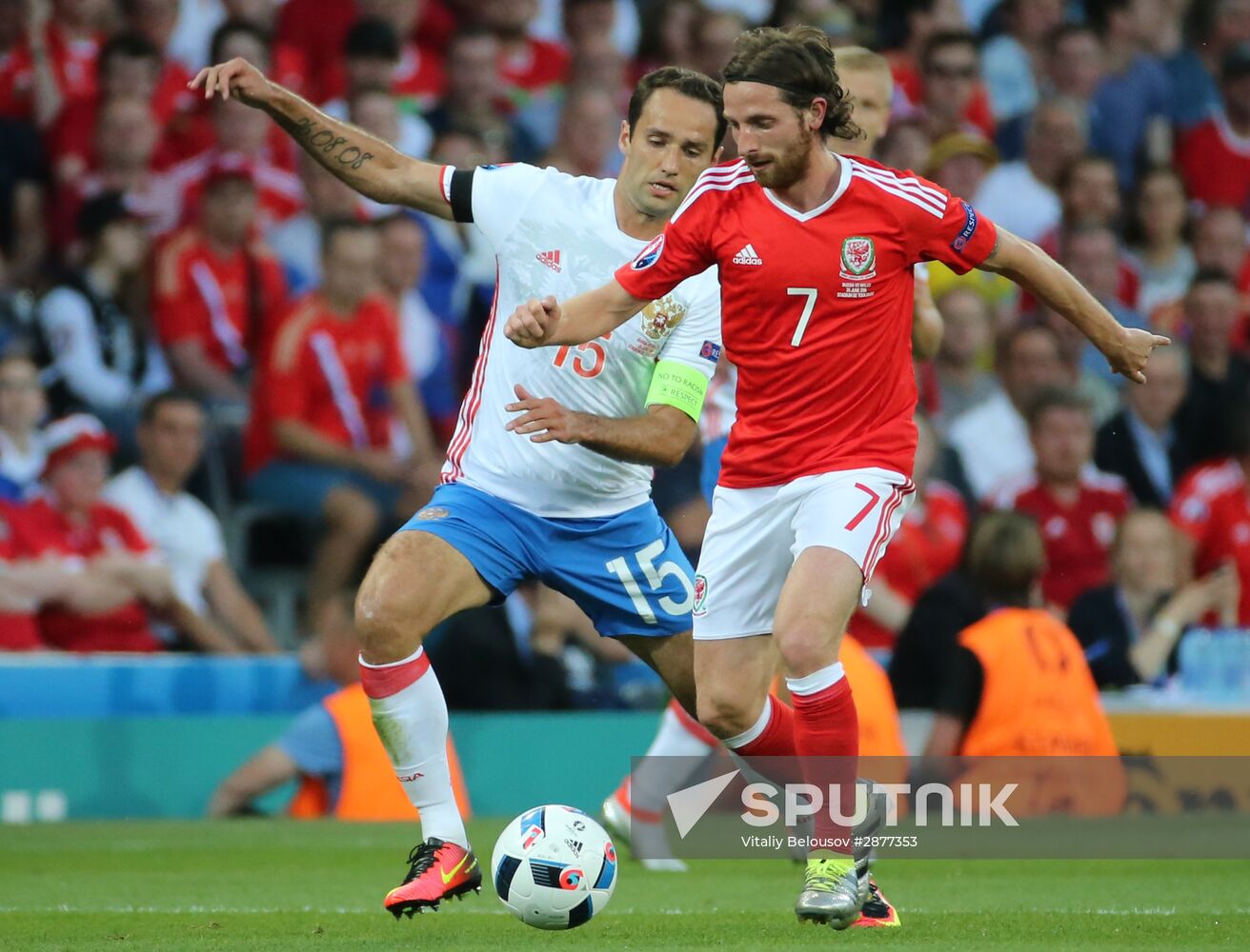 UEFA Euro 2016. Russia vs. Wales