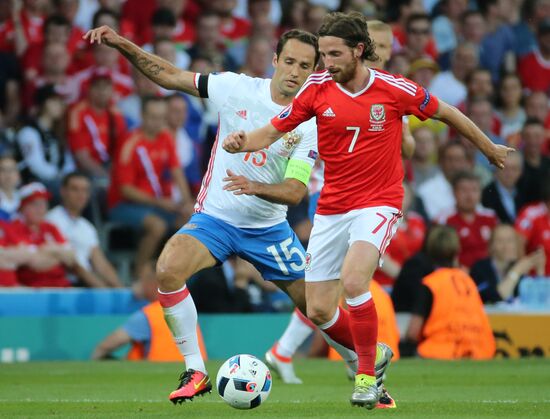 UEFA Euro 2016. Russia vs. Wales