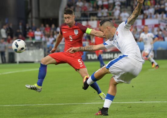 UEFA Euro 2016. Slovakia vs. England