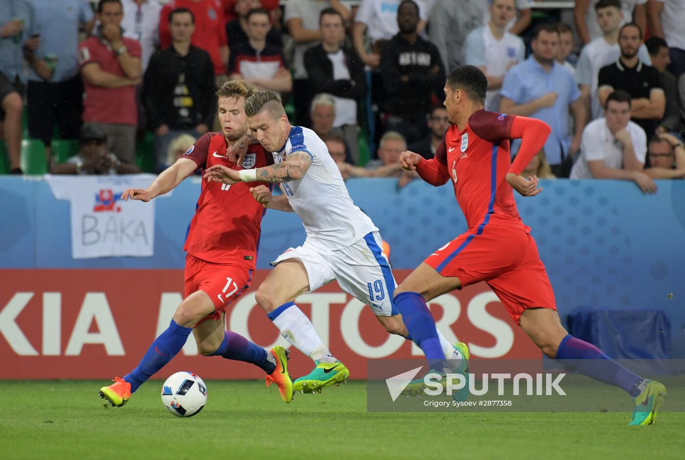 UEFA Euro 2016. Slovakia vs. England