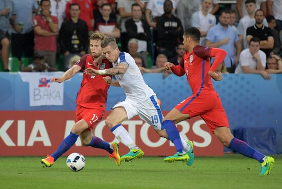 UEFA Euro 2016. Slovakia vs. England