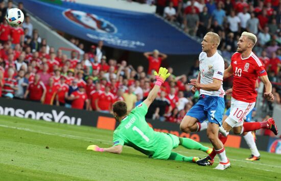 UEFA Euro 2016. Russia vs. Wales