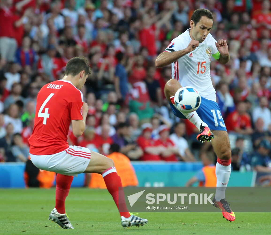 UEFA Euro 2016. Russia vs. Wales