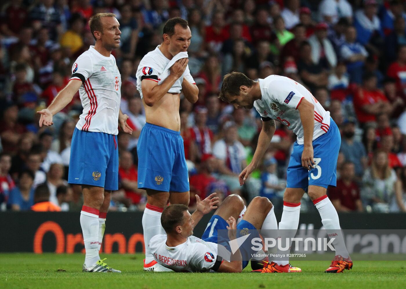 UEFA Euro 2016. Russia vs. Wales