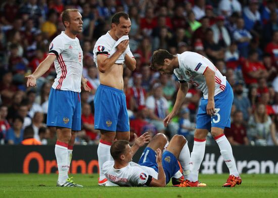 UEFA Euro 2016. Russia vs. Wales