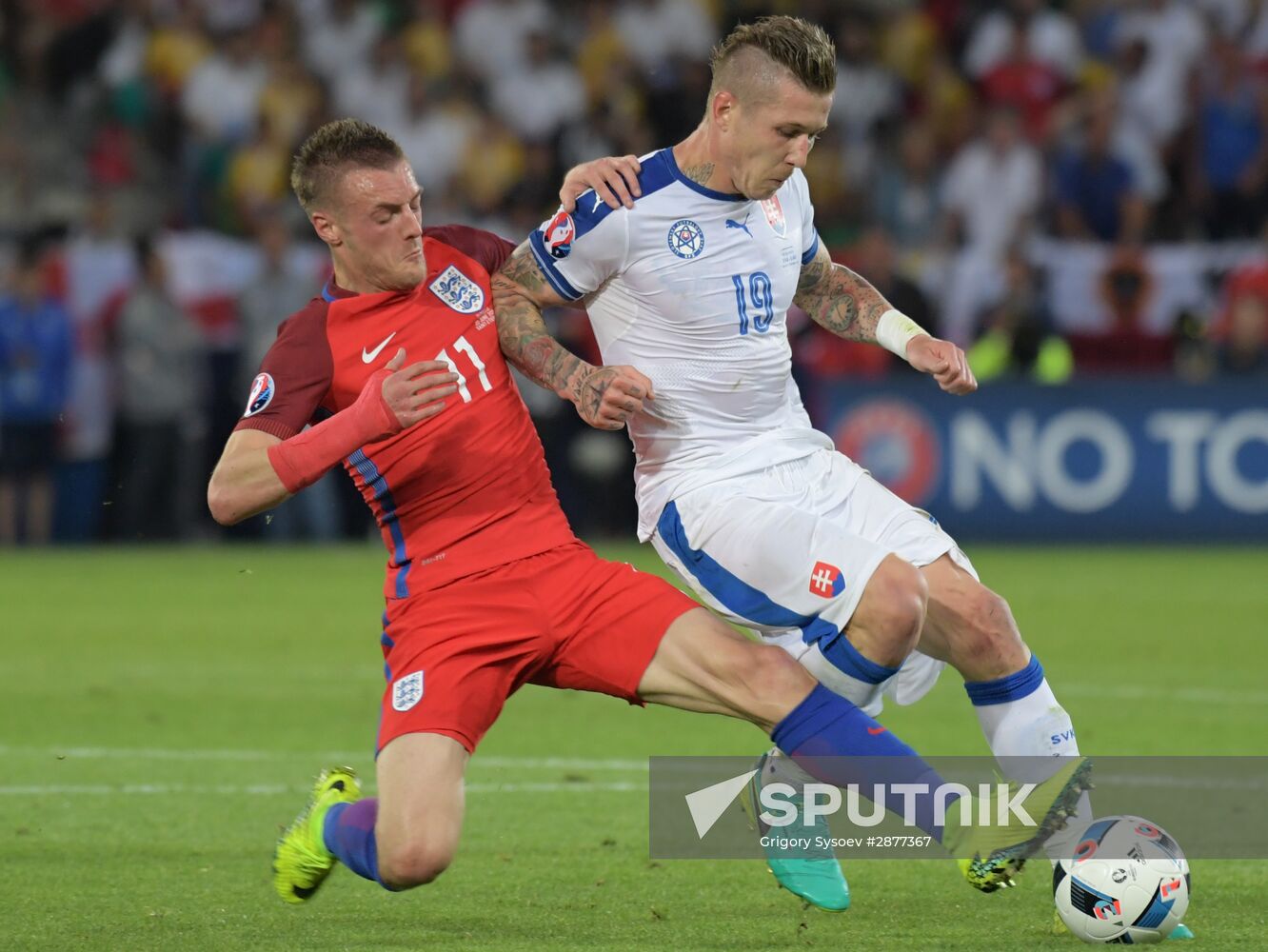 UEFA Euro 2016. Slovakia vs. England