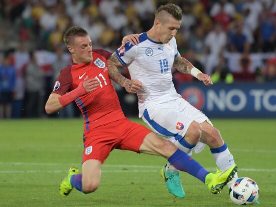 UEFA Euro 2016. Slovakia vs. England