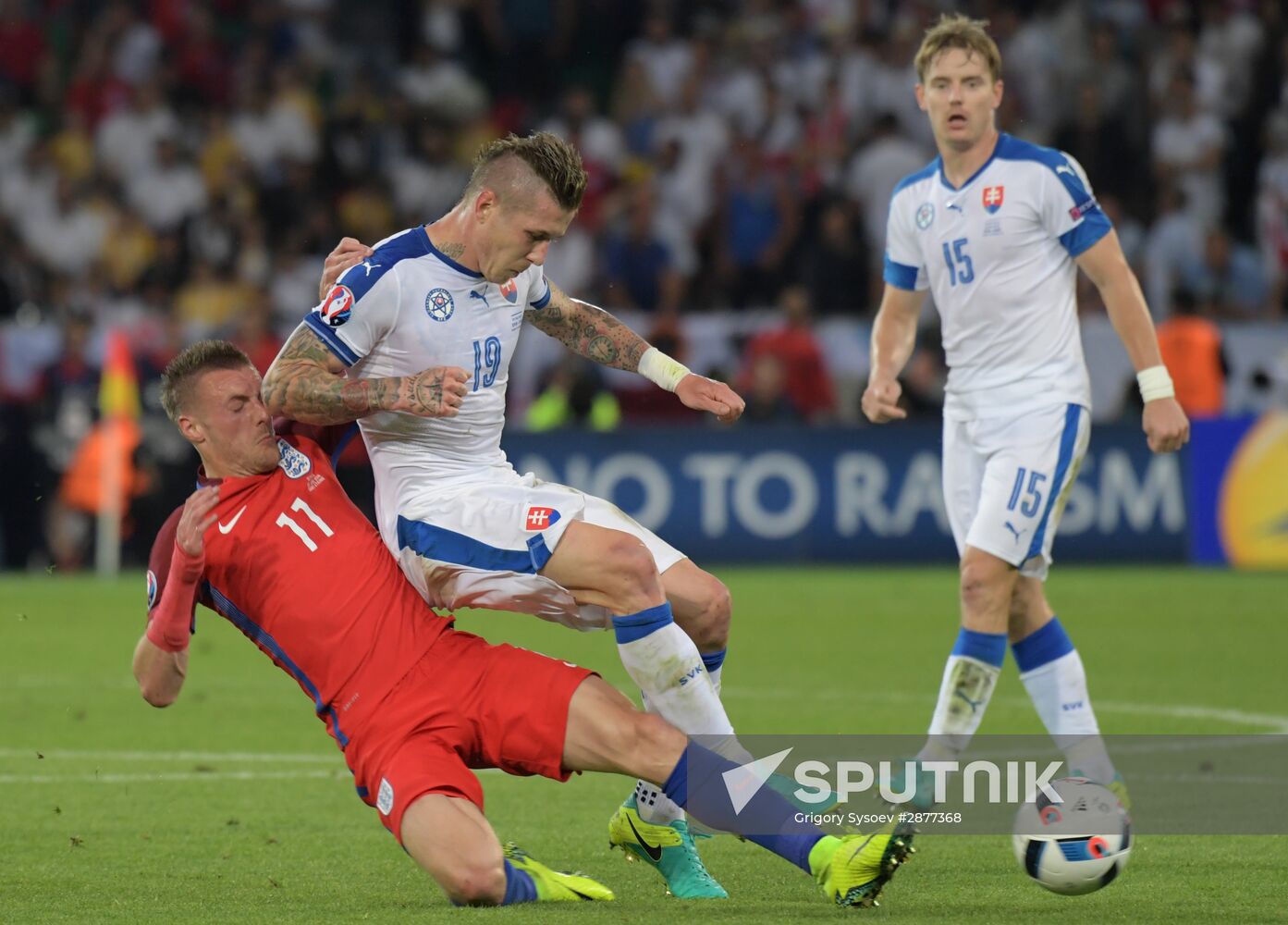 UEFA Euro 2016. Slovakia vs. England
