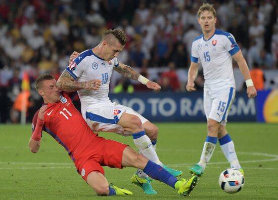 UEFA Euro 2016. Slovakia vs. England