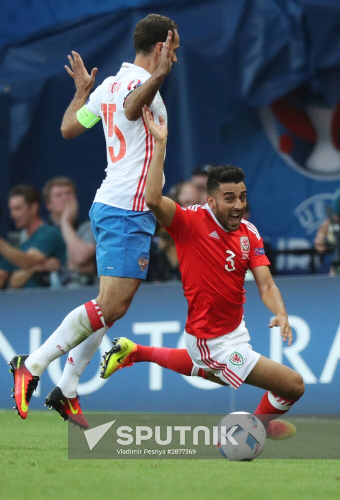UEFA Euro 2016. Russia vs. Wales