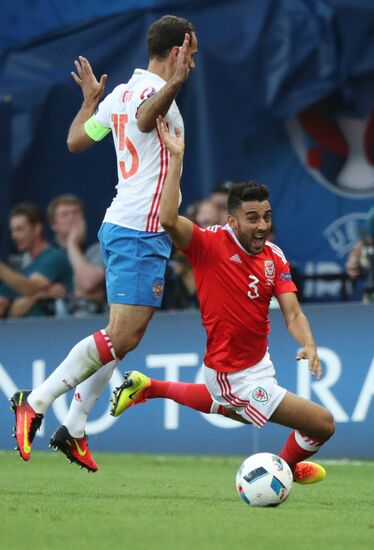 UEFA Euro 2016. Russia vs. Wales