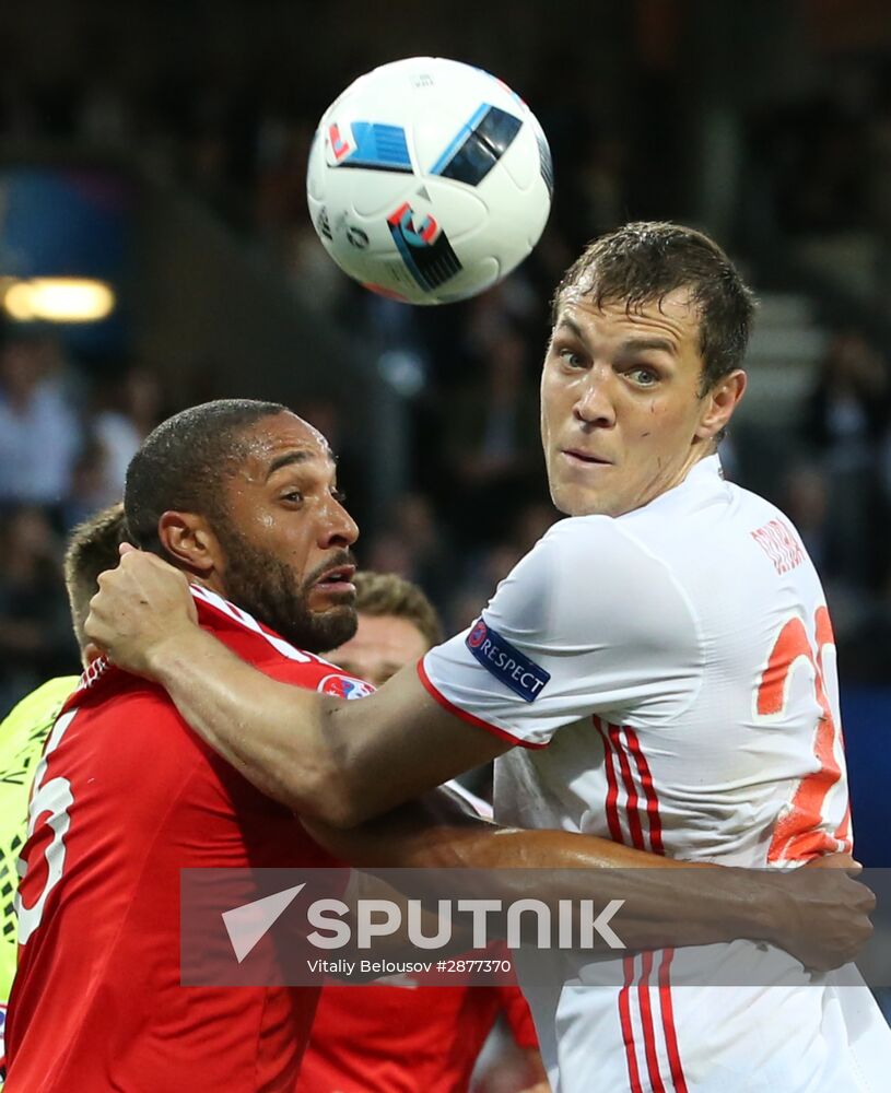 UEFA Euro 2016. Russia vs. Wales