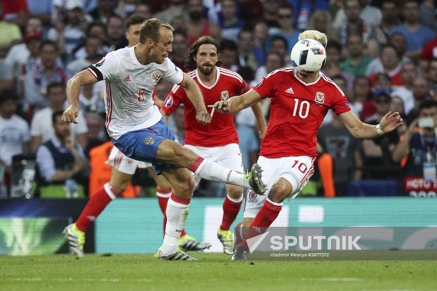 UEFA Euro 2016. Russia vs. Wales