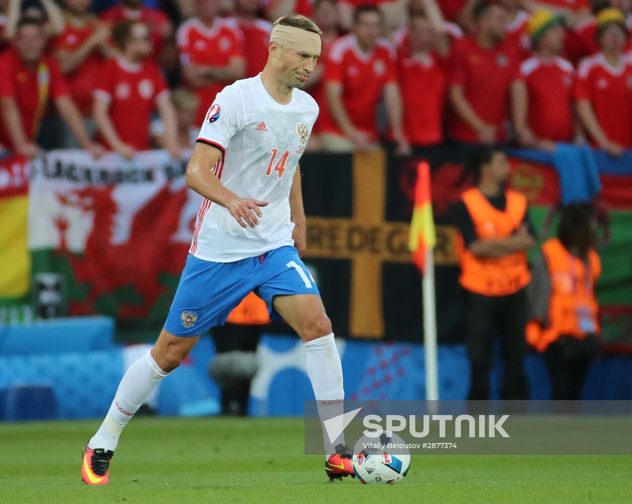 UEFA Euro 2016. Russia vs. Wales