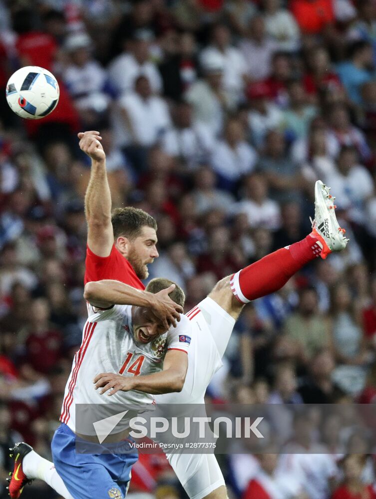 UEFA Euro 2016. Russia vs. Wales