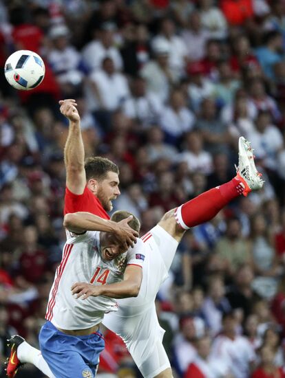 UEFA Euro 2016. Russia vs. Wales