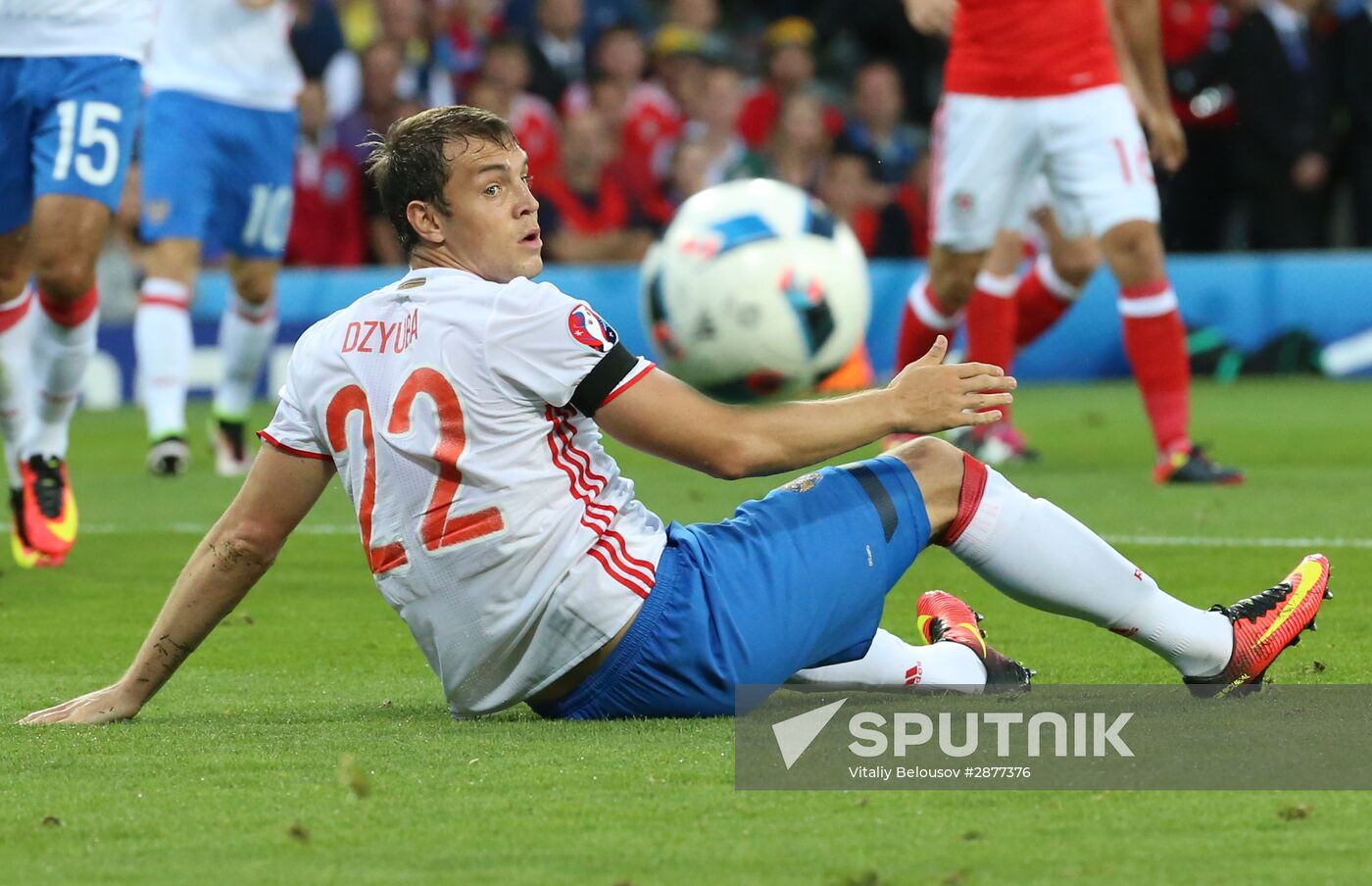 UEFA Euro 2016. Russia vs. Wales