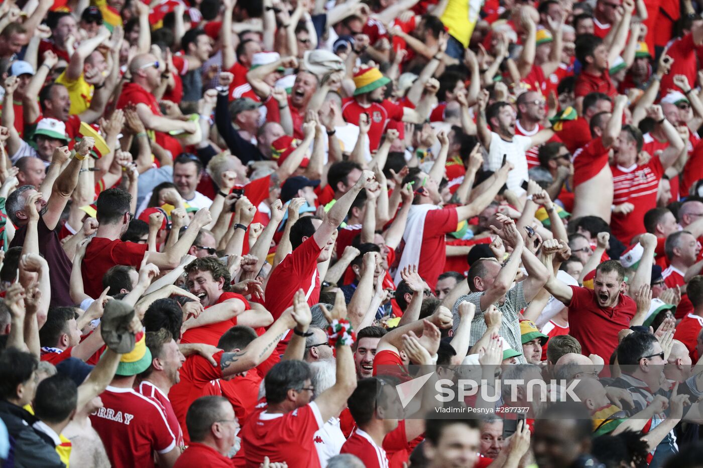 UEFA Euro 2016. Russia vs. Wales