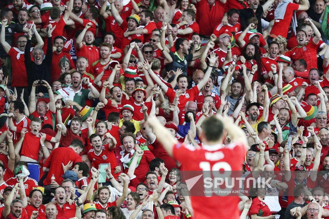 UEFA Euro 2016. Russia vs. Wales