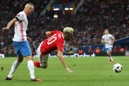 UEFA Euro 2016. Russia vs. Wales