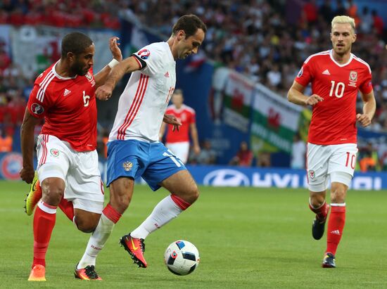 UEFA Euro 2016. Russia vs. Wales