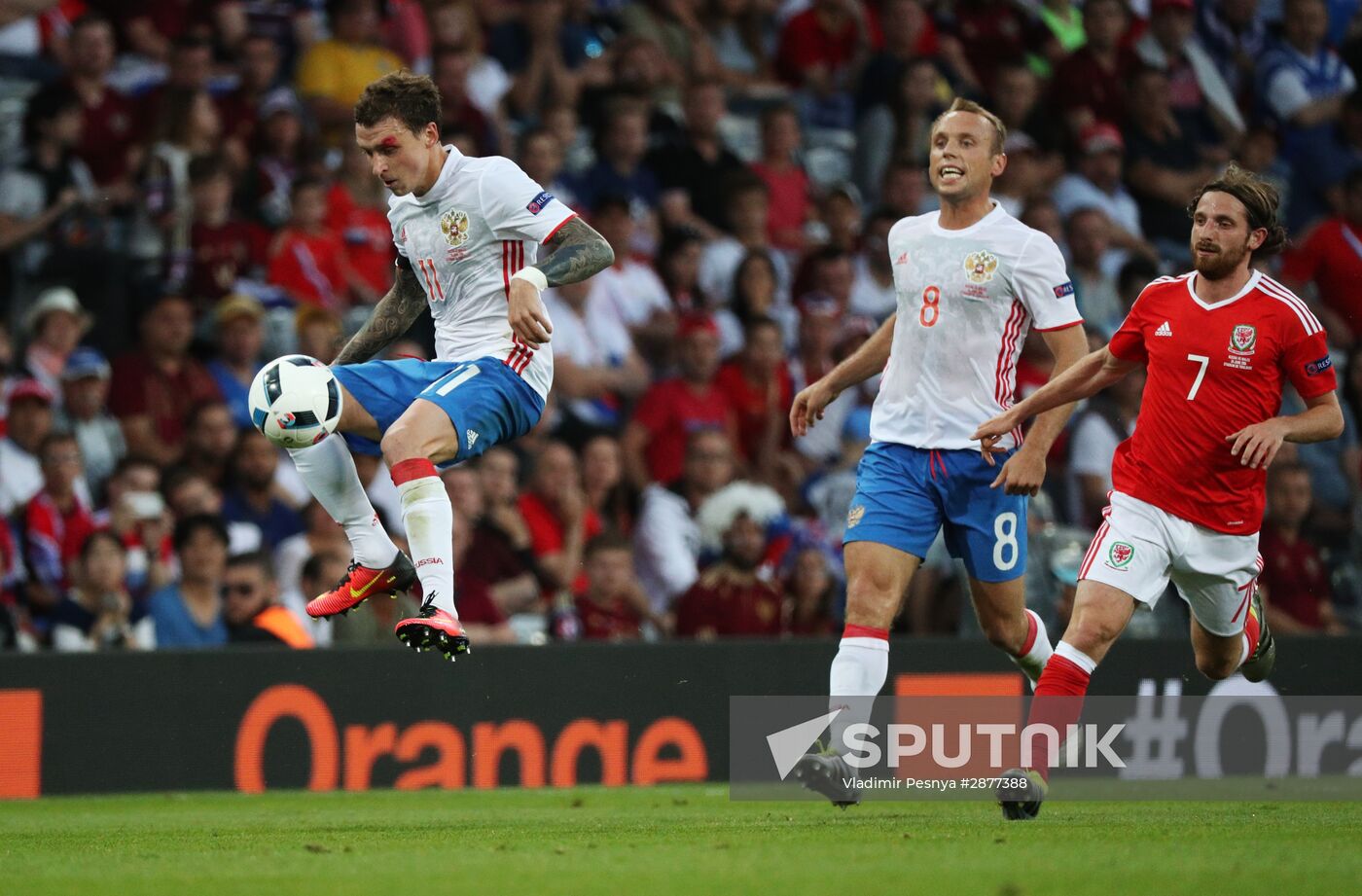 UEFA Euro 2016. Russia vs. Wales