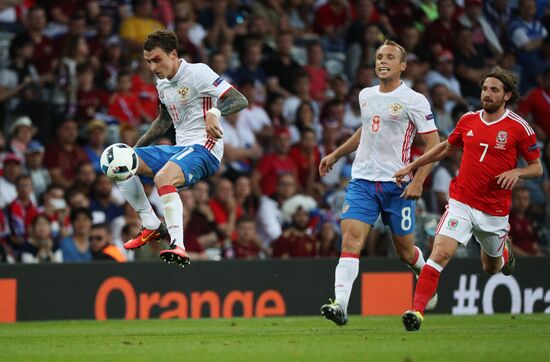 UEFA Euro 2016. Russia vs. Wales