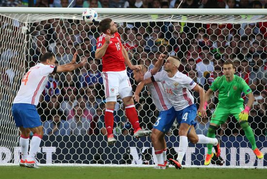 UEFA Euro 2016. Russia vs. Wales