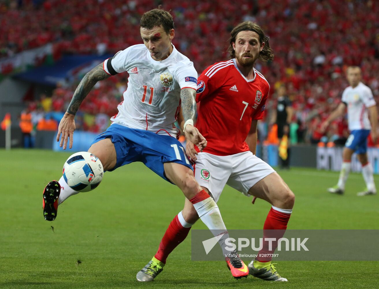 UEFA Euro 2016. Russia vs. Wales