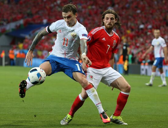 UEFA Euro 2016. Russia vs. Wales